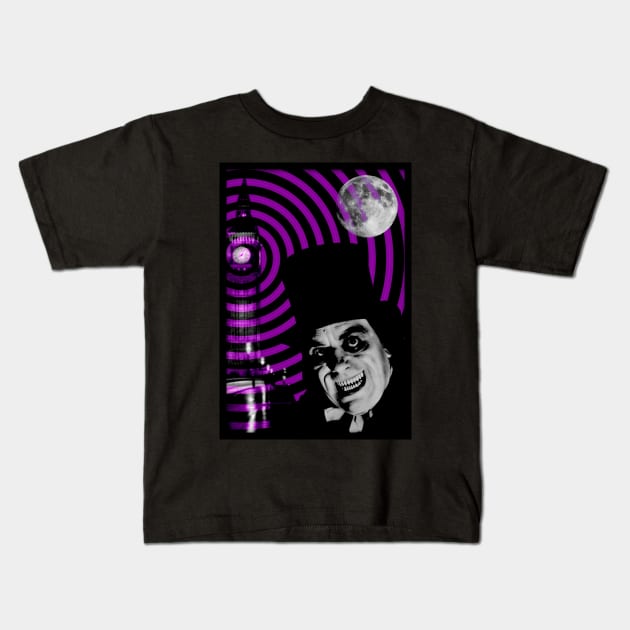 London After Midnight - The Hypnotist. Kids T-Shirt by OriginalDarkPoetry